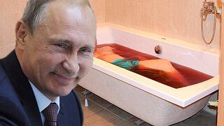 Putin se baña con sangre de ciervo para ser más “hombre” y estar “sano”