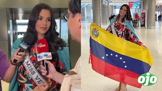 Miss Universo: así fue la espectacular despedida de Miss Venezuela en el aeropuerto | VIDEO