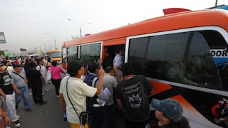 Transportistas acataron paro y acusan a Jerí de armar “show a toda máquina”