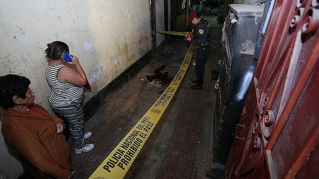 Cercado de Lima: Le disparan en la cabeza frente a su novia [FOTOS]