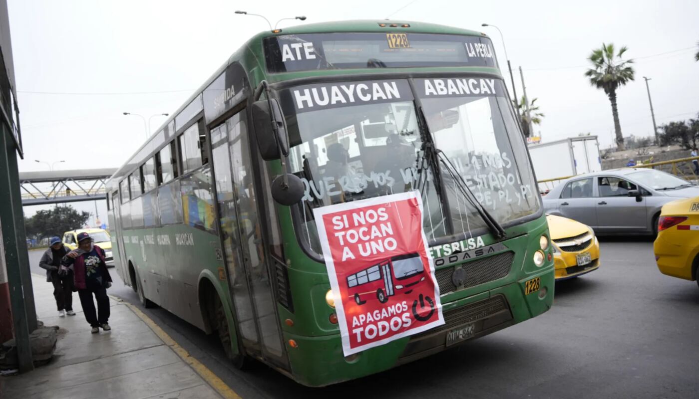 ¿Qué sector de los transportistas NO acatarán el paro nacional de este 15 de octubre?.