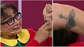 La Chilindrina llega a Perú y revela el significado de su tatuaje 