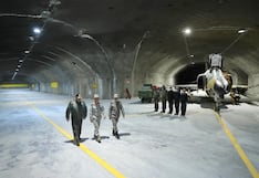 Irán refuerza base subterránea antibombardeos para sus aviones de combate