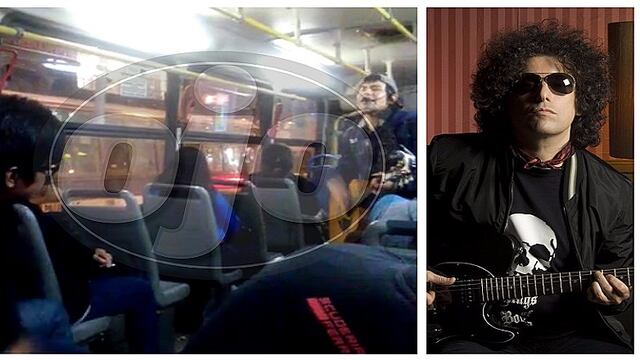 Jóvenes ingresan a ómnibus e impactan con versión de tema de Andrés Calamaro (VIDEO)