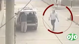 Delincuente asalta a comerciante y le sustrae S/200 mil que había retirado de una agencia bancaria en Piura (VIDEO)