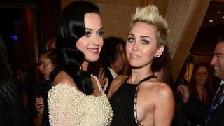 Katy Perry amenaza con golpear a Miley Cyrus
