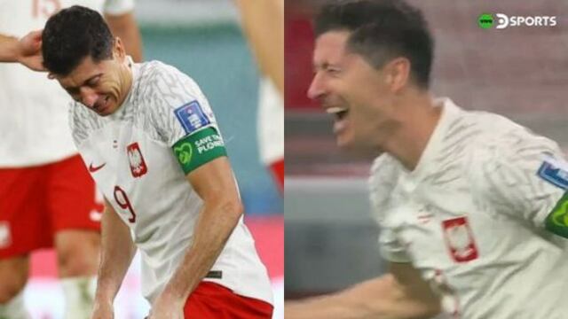 Lewandowski y su primer gol en la historia del Mundial: el ‘9′ hizo el 2-0 de Polonia vs. Arabia Saudita | VIDEO