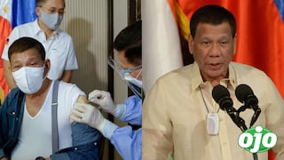 Presidente de Filipinas advierte a población: “Te vacunas, o vas preso y te inyecto en el trasero”