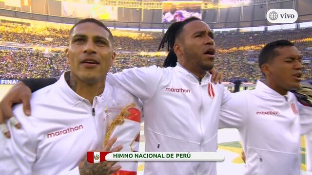 Perú vs. Brasil: así se cantó el himno nacional en la final de la Copa América│VIDEO
