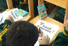 Superhéroes inspiran a escolares en la importancia de la alimentación sostenible