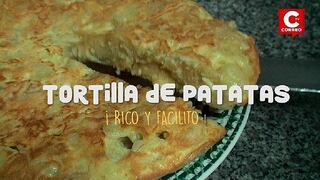 ¡Qué rico!: Aprende a preparar esta sencilla Tortilla de patatas [VIDEO]