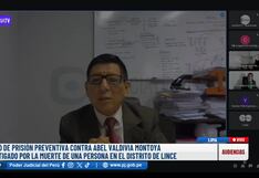 Dictan 18 meses de prisión preventiva contra Abel Valdivia por asesinato en fiesta de Lince