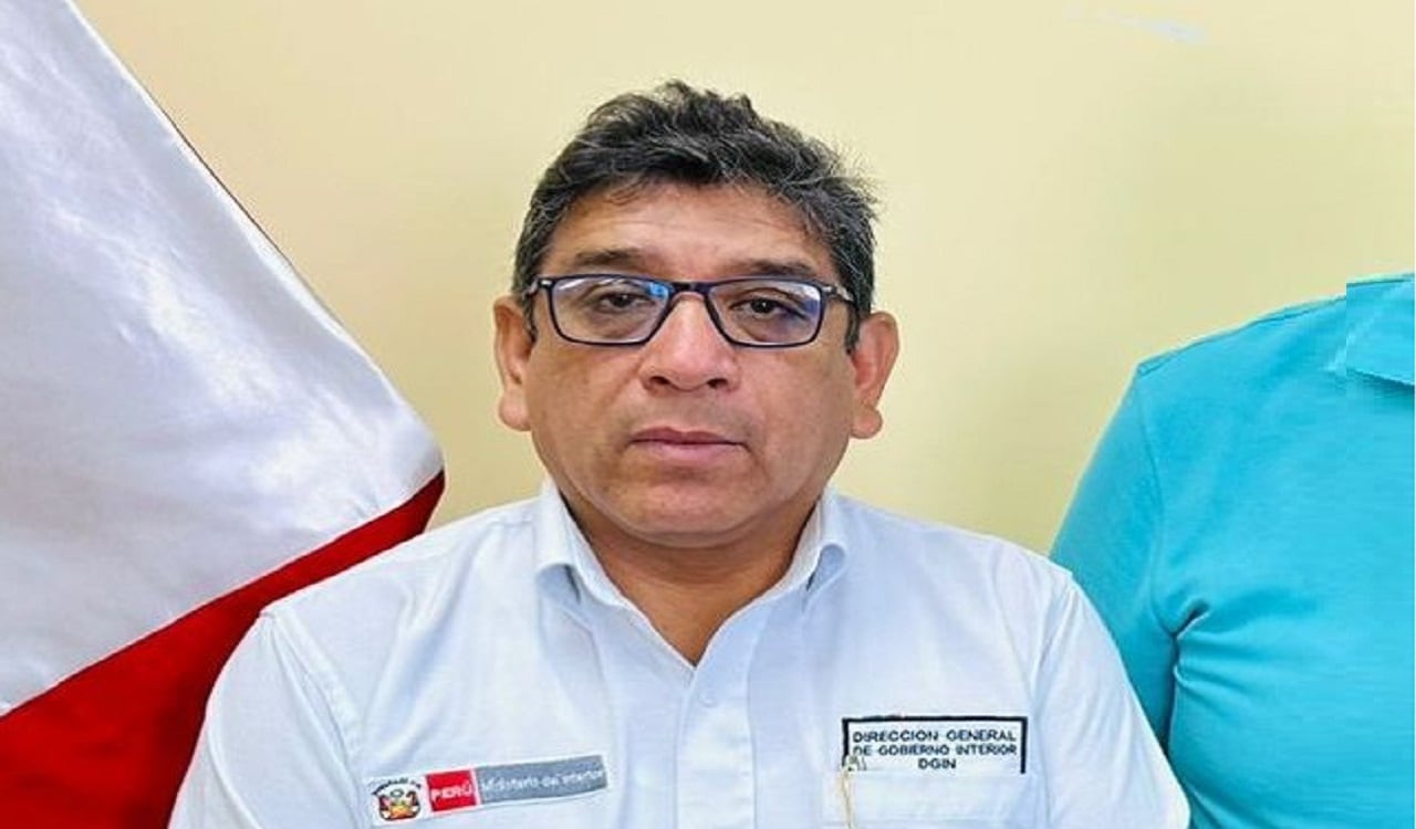 Se entregó Jorge Ortiz. (Foto: GORE Tacna)