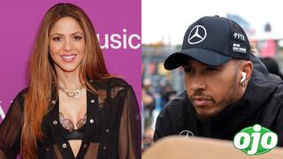 Shakira sale de rumba tras difundirse imágenes de Lewis Hamilton con mujeres