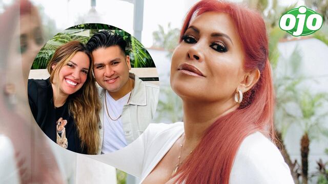 Magaly Medina critica que Deyvis Orosco y Cassandra Sánchez muestren detalles de su boda: Quieren ganar seguidores