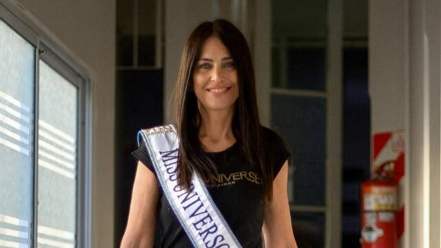 Tiene 60 años, es abogada y periodista, y busca ser la representante argentina para el Miss Universo 2024