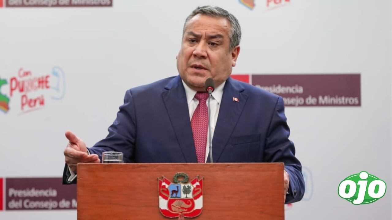 Gustavo Adrianzén llevará su Gabinete al Congreso el 3 de abril por el voto de confianza