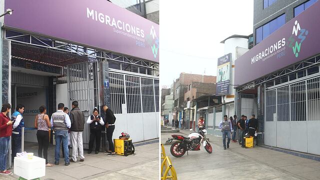Escasa asistencia de venezolanos para recoger el PTP en Migraciones (FOTOS)