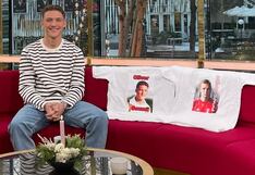 Oliver Sonne sigue firme con Perú y muestra polos de Gamarra: “Me han brindado mucho amor”