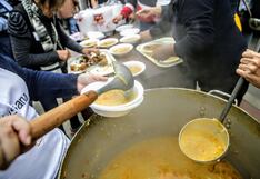 Cientos comieron “Puchero franciscano” en convento del Rímac