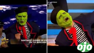 Santiago Suárez deslumbró a todos con su interpretación de ‘La Máscara’ | VIDEO