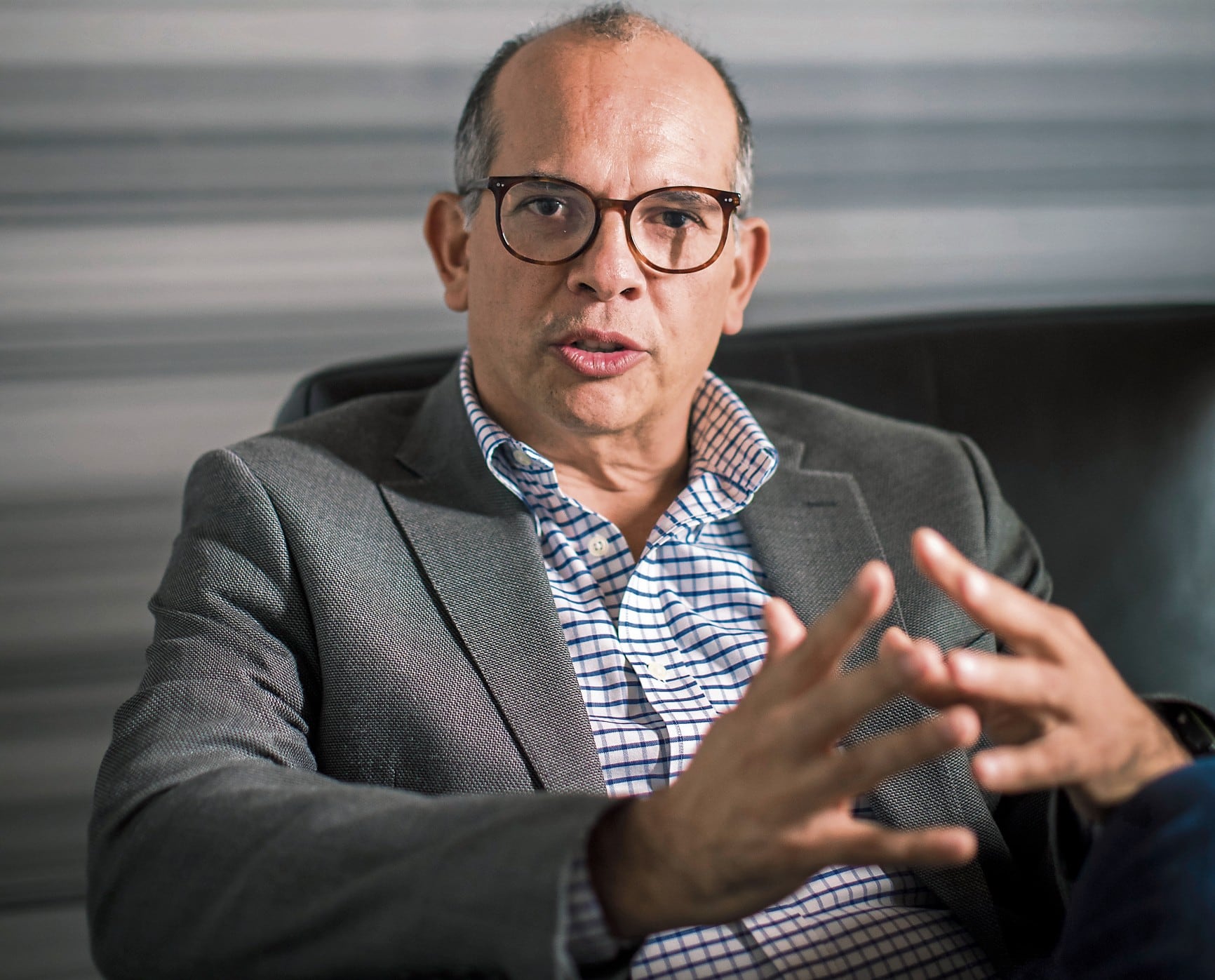 Luis Miguel Castilla, exministro de Economía y director de Videnza, salió en defensa de la Caja Fiscal y el manejo responsable de los recursos públicos. Fotos: Joel Alonzo (GEC).