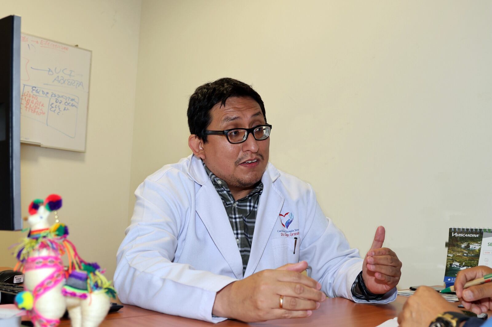 Dr. Holguín Grández Culqui apuesta por la empatía de esta unidad y sus médicos con los familiares