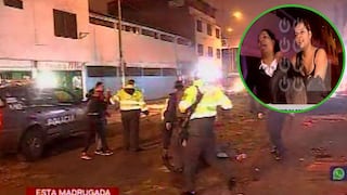 Venezolanos ebrios desatan balacera tras salir de discoteca en La Victoria│VIDEO