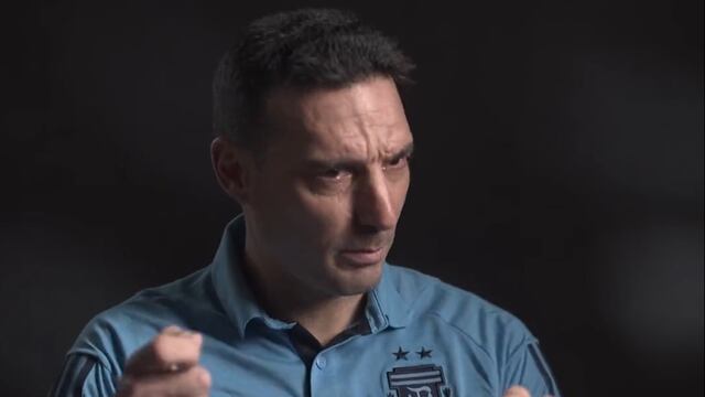 Lágrimas de emoción del DT de Argentina al asegurar que “juegan para la gente” | VIDEO