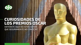 Oscar 2022: 10 curiosidades que no conocías de los premios de la Academia