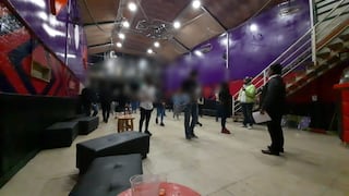 Intervienen a 20 menores de edad cuando celebraban un cumpleaños en discoteca de Huancayo | VIDEO