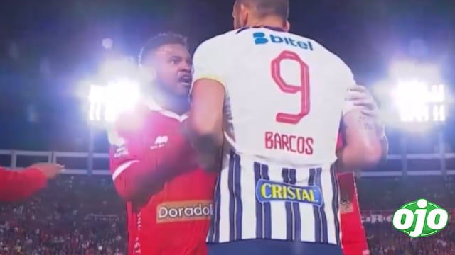 Aldair Rodríguez protagonizó un tenso momento con Hernán Barcos: ¿Qué se dijeron?