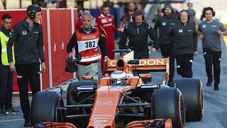 Fórmula 1: Alonso se resigna ante su lento McLaren-Honda 