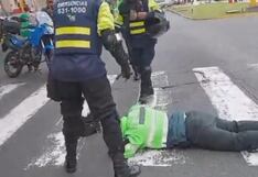 Un muerto y policía herido en balacera en San Borja