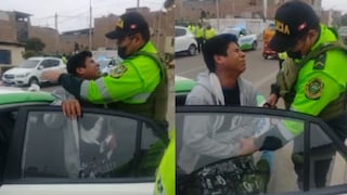 Delincuente llora y suplica para evitar ser detenido en Surco: “Por favor, no me lleve a la comisaría” | VIDEO