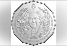 Moneda muestra bien cachetona a la difunta reina Isabel II