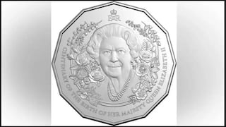 Moneda muestra bien cachetona a la difunta reina Isabel II