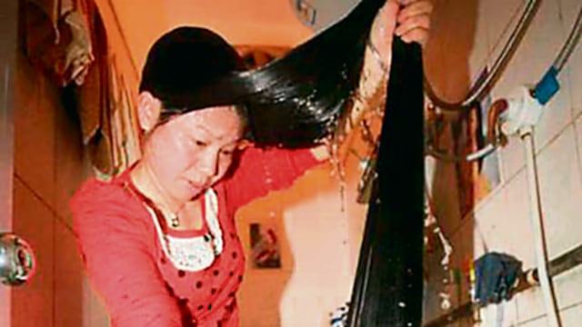 El más largo del mundo: Cabello de chinita mide 1,84 de largo