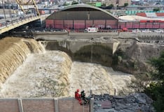 Policía intensifica rescate para encontrar al agente arrastrado por el río Rímac