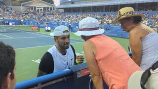 Una aficionada aconsejó a tenista sobre su saque e hizo que gane el partido | VIDEO