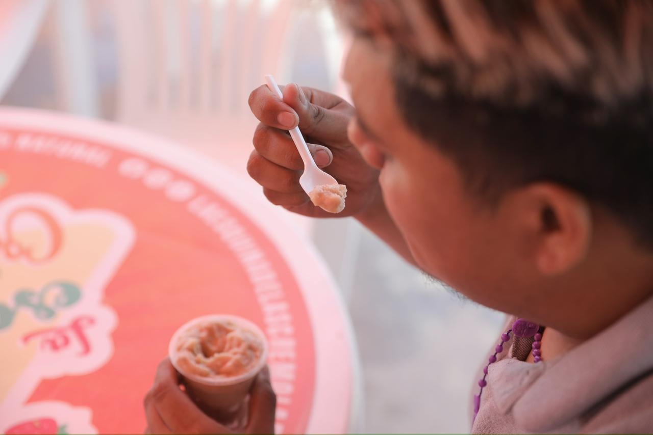 Cremoladas son muy demandadas.