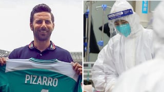 Claudio Pizarro se une y envía mensaje frente al coronavirus