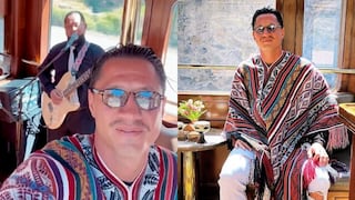 Gianluca Lapadula y el ‘cumbión’ que disfrutó en Cuzco durante su viaje en tren | VIDEO