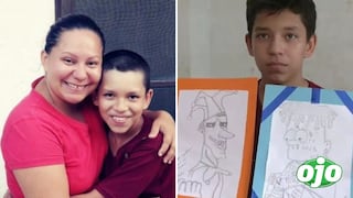 Niño logró costear la cirugía de su madre con venta de sus dibujos a través de las redes sociales