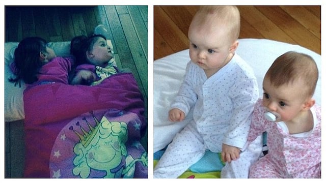 ​El insólito caso de las gemelas que nacieron con 87 días de diferencia (FOTOS)