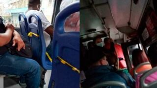 Mujer es agredida en bus al pedir distanciamiento social por miedo al coronavirus | VIDEO