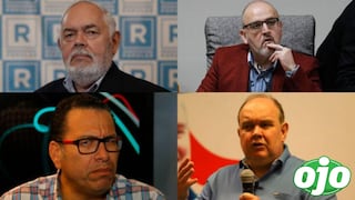 Fiscalía declara improcedente denuncia por sedición contra Beto Ortiz, Rafael López Aliaga, Phillip Butters, Jorge Montoya y José Cueto 