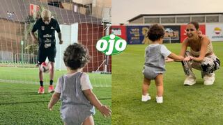 Hijo de Paolo Guerrero dio sus primeros pasos en la Videna (VIDEO)