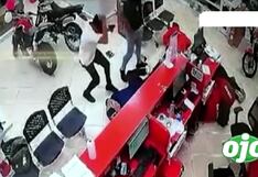 Policía frustró robo en una tienda de electrodomésticos en La Libertad (VIDEO)