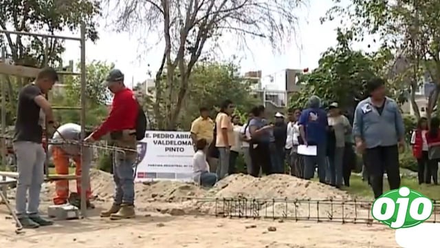 Vecinos de SMP y Ugel se disputan terreno donde se construirá un colegio (VIDEO)
